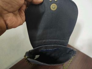 Authentic American Eagle Suede Sling Bag