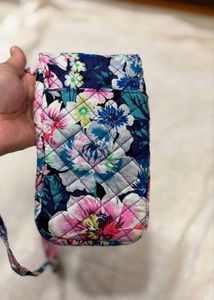 Vera Bradley Floral Crossbody  Sling