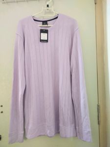 Lavender Colour Sweatshirt Top