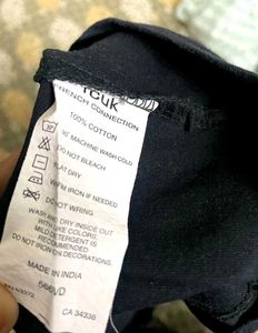 FCUK - Black T-Shirt L size