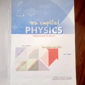 S.L.Arora Physics Class 12th
