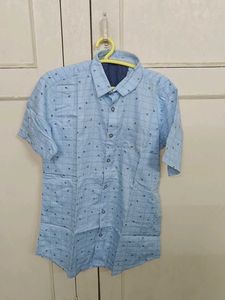 Allen Solley 38 Inch Shirt Blue