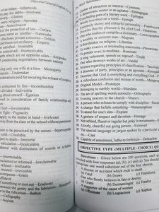 Very  Good  Practice Book  For Competitive English Grammar Examination
