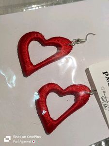 Heart Shape Earrings ✨✨(More Colours Available)