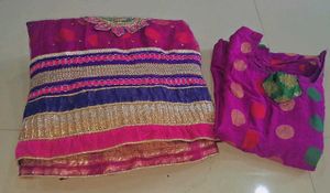 Gorgeous Magenta Ethnic lehanga