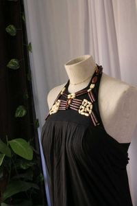 Little Black Halter Dress