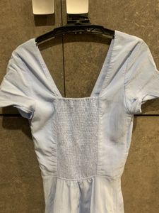 Zara Light Blue Mini Dress