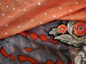 Elegant Saree( Chiffon+ Tissu)