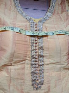 49) Price Drop Yellow Embroidered AnarkaliFullSuit