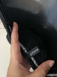 ZARA branded Designer Black One Piece