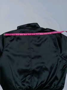 Stylish Black Crop Jacket Small