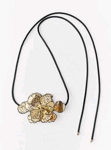 ZARA Gold Flower Crafted Belt