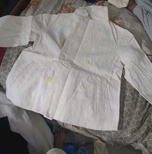 Beige Button-Down Top