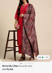 Branded Kurta Set With Dupatta