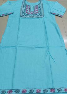 New Kurti With Thread Work