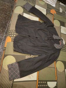 Women Winter Grey Jacket Light Weight In Coins