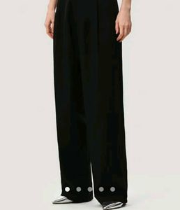 Savana Black Wide Leg Trouser