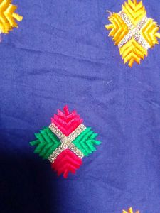 Best Dark And Light Green Plus Blue Kurta