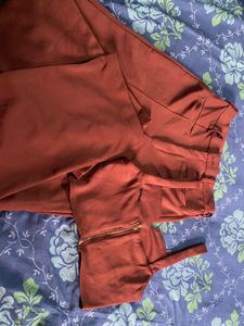 Brown Two-Piece Set