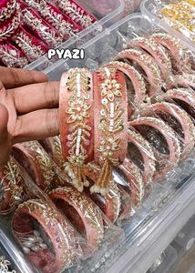 Purple Velvet Bangles