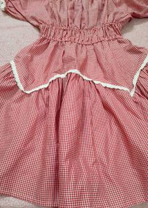 Red Gingham Dress