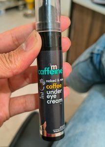 M Caffeine Under Eye Cream, 20 Percent Used, Not Much