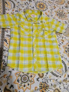 Boy's Plaid Shirt