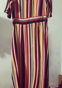 Striped Maxi Dress