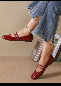 Red Patent Leather Mary Janes