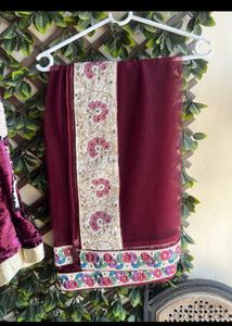 Wine Color Lehenga Choli Set
