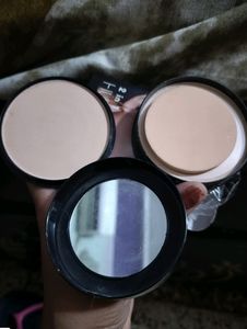 Huda Beauty         2in1 Compact Powder     New With Tag