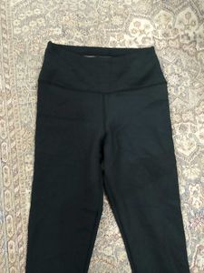 Imported Fleece Branded Leggings.
