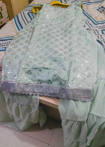 Ethnic Kurta Sharara Set