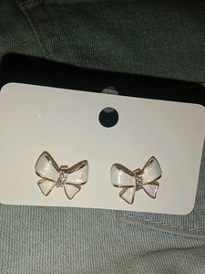 Bow Stud Earrings
