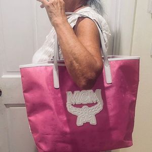 MCM Pink Tote Bag