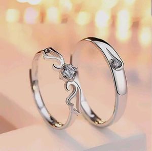Anti Tarnish Couple Rings