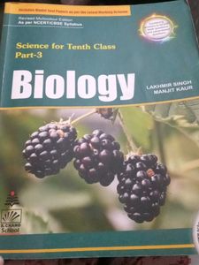 Science for Tenth Class Biology Textbook