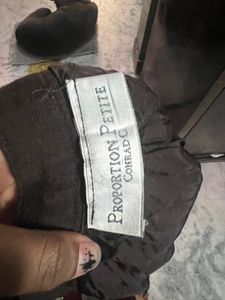 Chocolate brown trouser for a woman