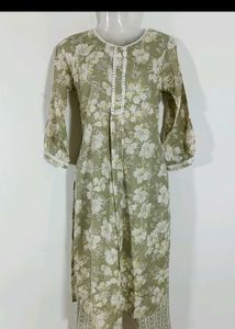 Peach Kurta Set
