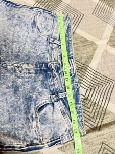 Acid Wash Denim Jeans