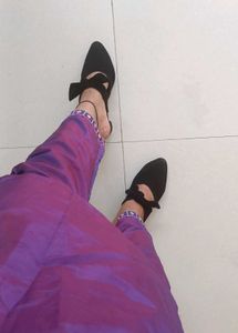 Purple Kurta Set