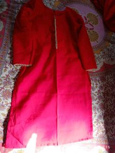 Pink Kurti Set