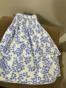 Halter Top &amp; Floral Skirt Set