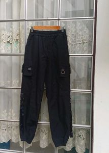 Black Cargo Pant