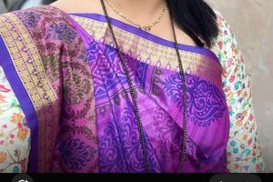 Semi Patola Silk Saree