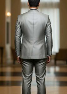Grey Suit - Classic Fit L Nd Xl