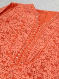 Coral Tunic Kurta *material is perfect