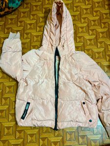 Cute Pink Puffer Jacket