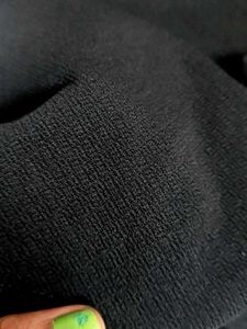 Black Puff Sleeve Top