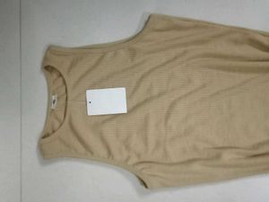 Tan Sleeveless Bodycon Dress